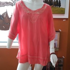 Beautiful JOHNNY WAS Blouse (1C)